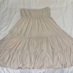 Vintage Juicy Couture Beach CoverUp in Dark Cream